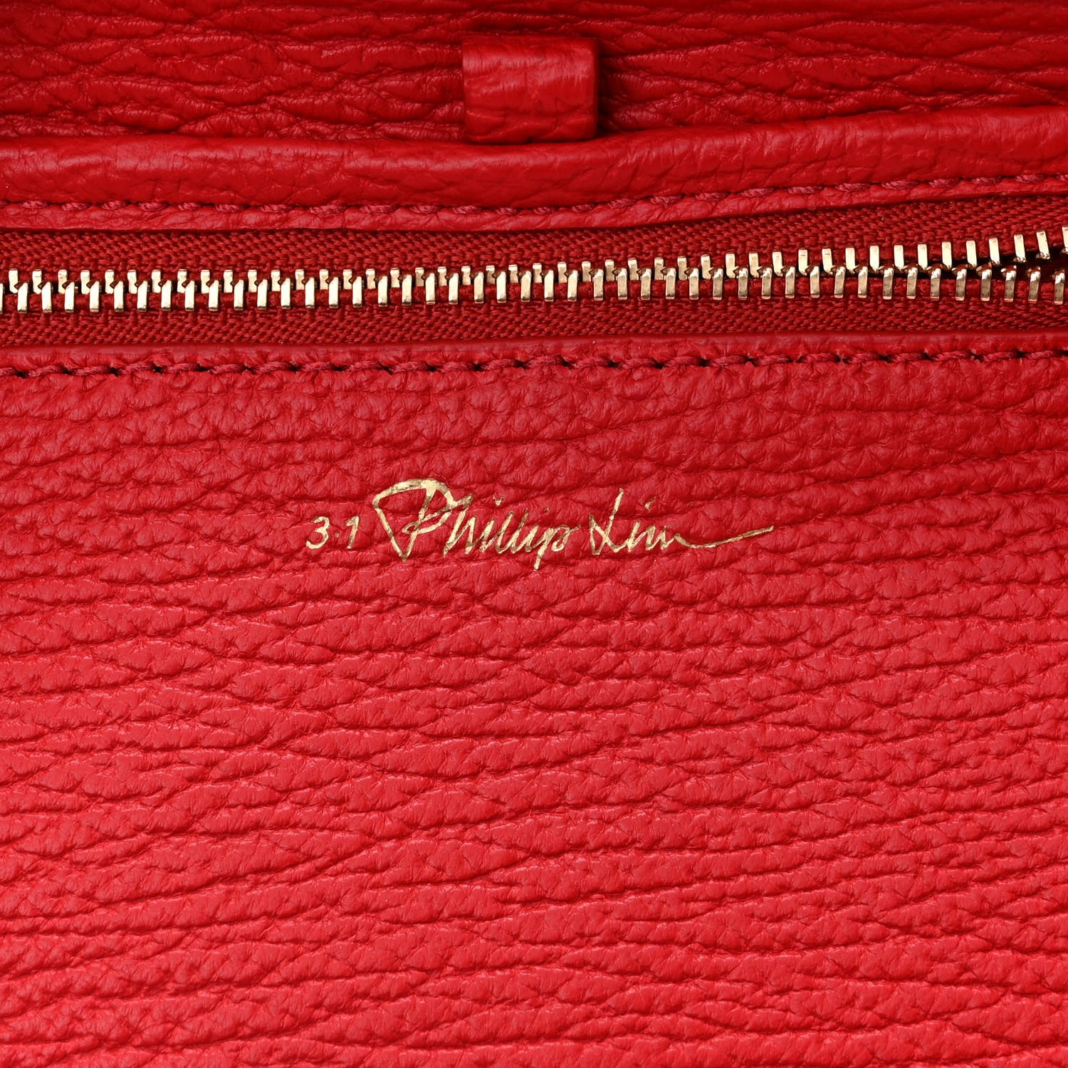 3.1 Phillip Lim Textured Calfskin Mini Pashli Satchel Red 6 of 10