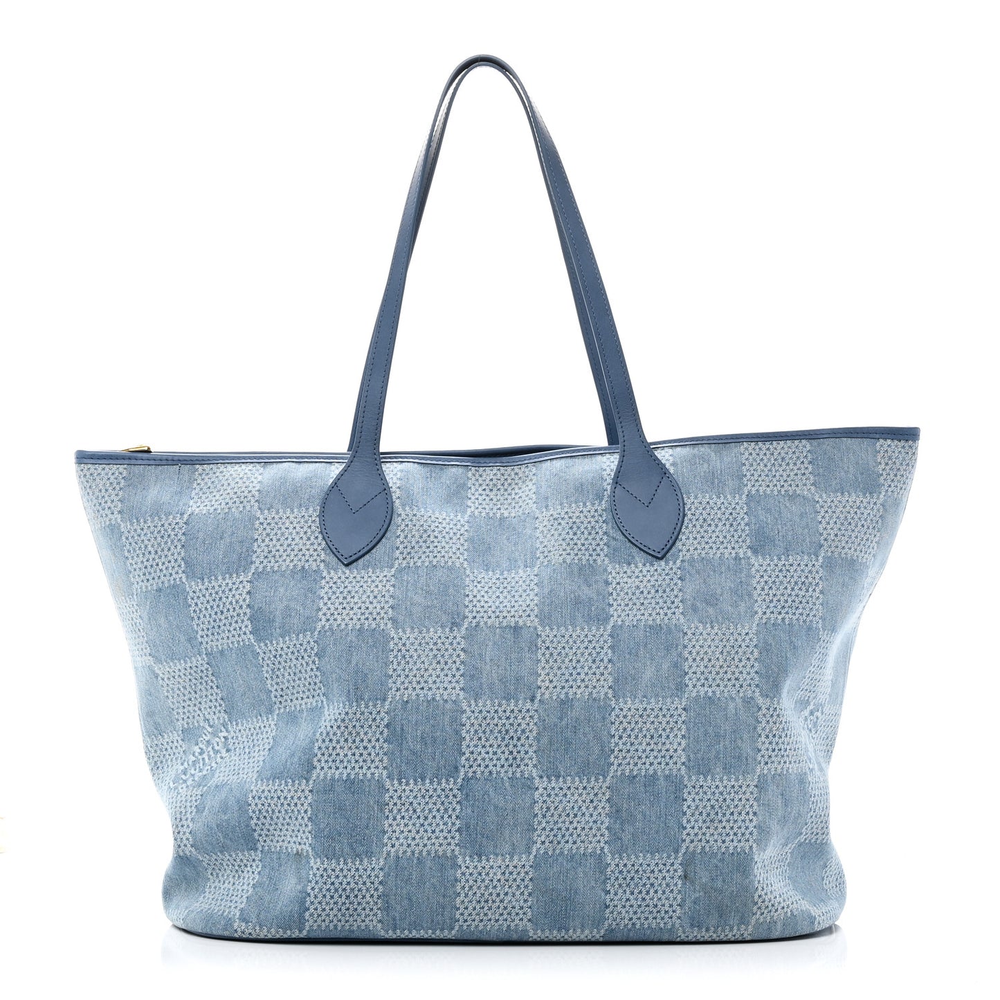 Damier Denim 3D Nevereverfull Denim Blue