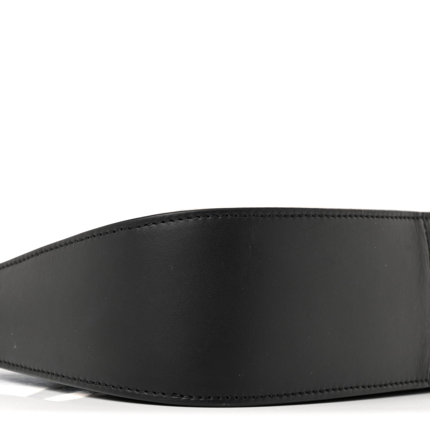 The Row Smooth Calfskin Half Moon Shoulder Bag Black 8 of 11