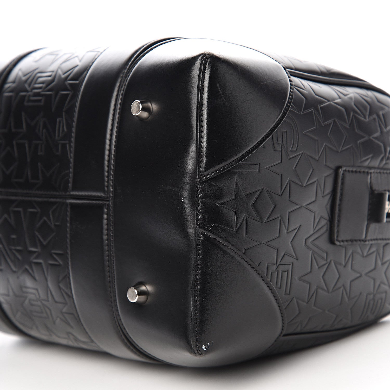 Givenchy Calfskin Star Embossed Medium Lucrezia Black 10 of 11