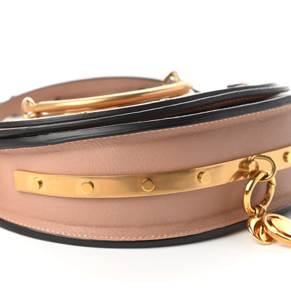 Chloe Calfskin Small Nile Bracelet Minaudiere Bag Biscotti Beige 6 of 11