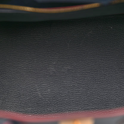 Hermes Epsom Contour Birkin 30 Bleu Indigo Rouge H 13 of 15
