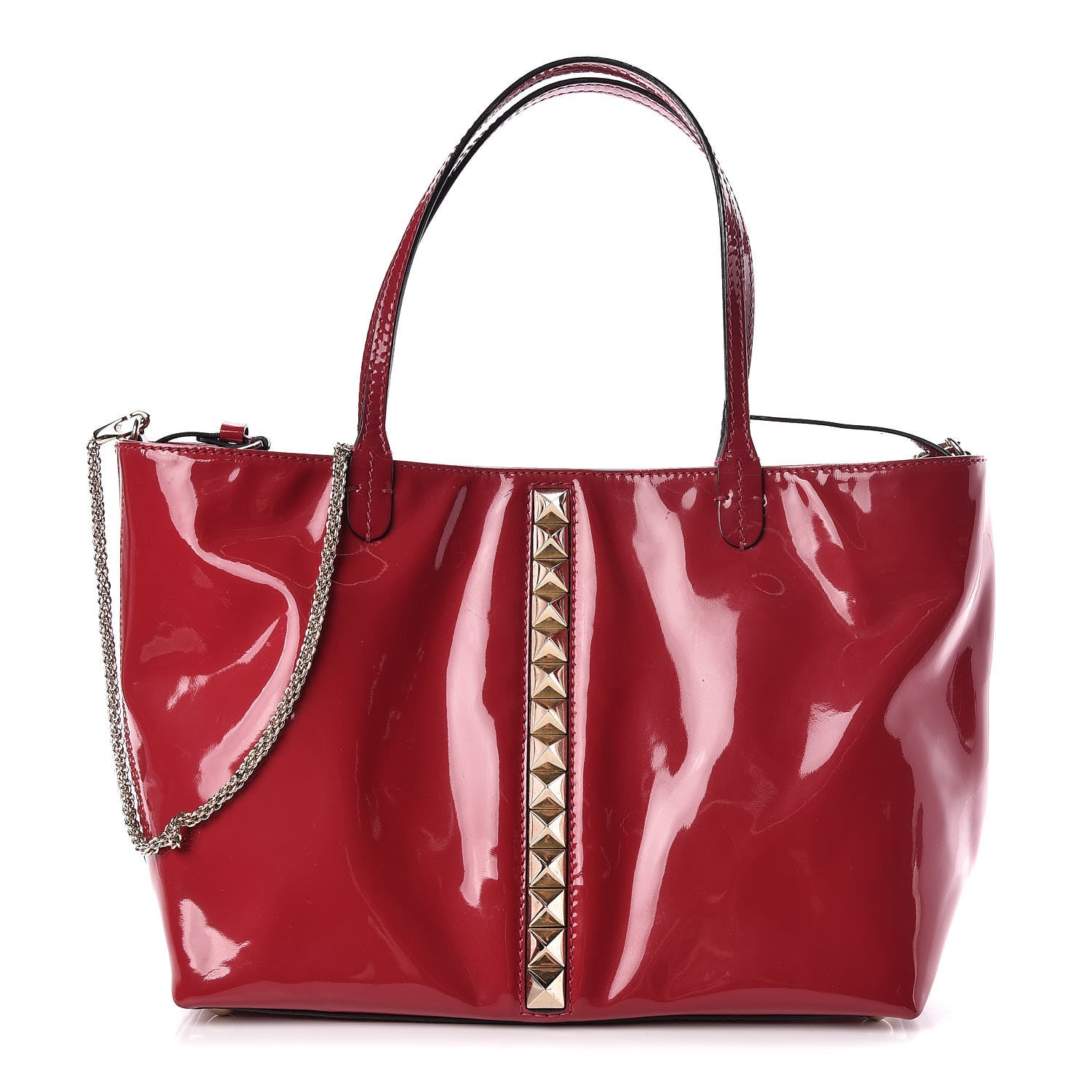 Valentino Garavani Patent Va Va Voom Tote Cyclamin 1 of 15