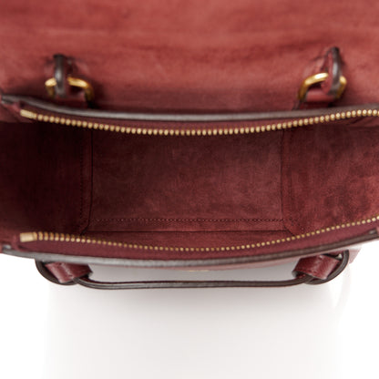 Celine Grained Calfskin Nano Belt Bag Light Burgundy 5 of 11