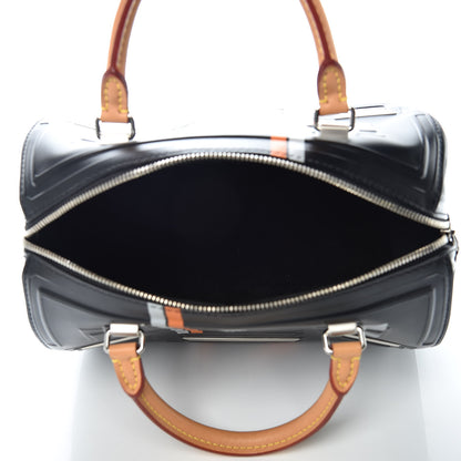 Louis Vuitton Epi Spaceship Embossed Speedy 25 Black 5 of 9