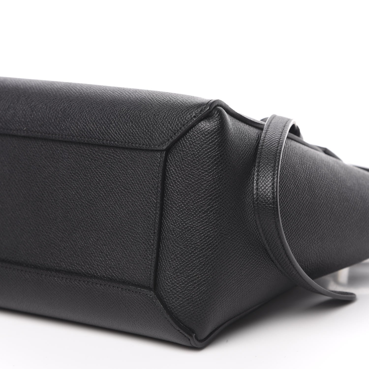 Celine Grained Calfskin Micro Belt Bag Black 8 of 9