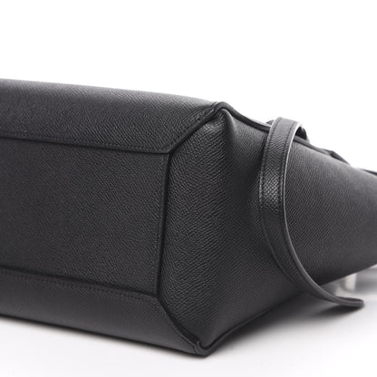 Celine Grained Calfskin Micro Belt Bag Black 8 of 9