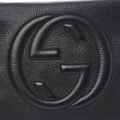 Gucci Pebbled Calfskin Small Soho Disco Bag Black 10 of 13