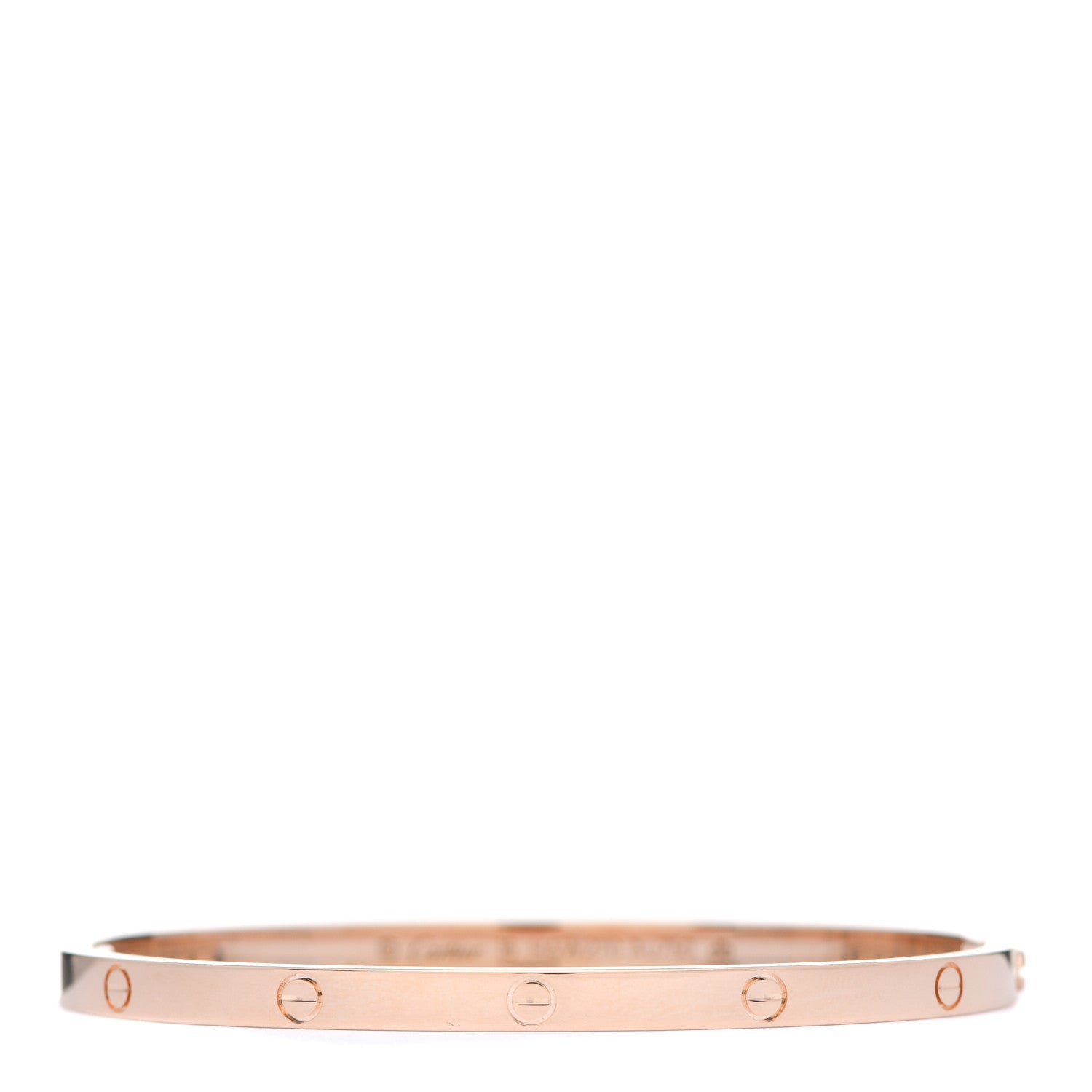 Cartier 18K Pink Gold Small LOVE Bracelet 16 1 of 5