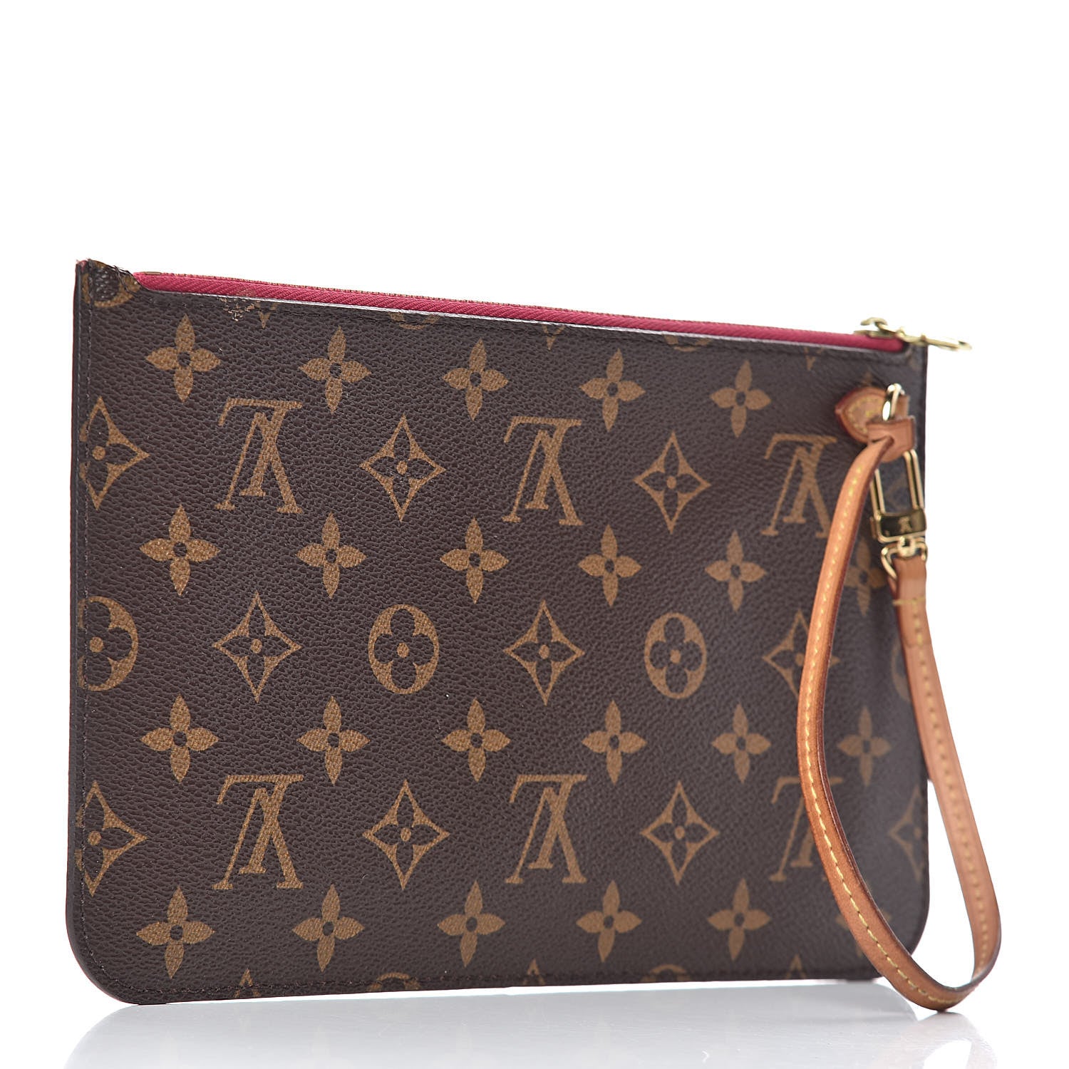 Louis Vuitton Monogram Neverfull MM GM Pochette Pivoine 3 of 8