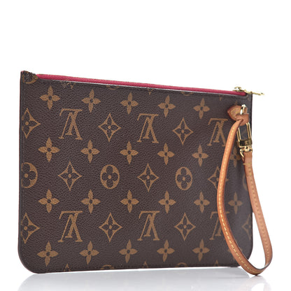 Louis Vuitton Monogram Neverfull MM GM Pochette Pivoine 3 of 8