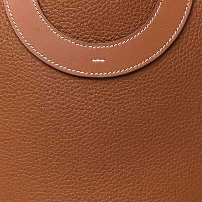 Hermes Taurillon Clemence Swift In-The-Loop 23 Bag Gold 8 of 10