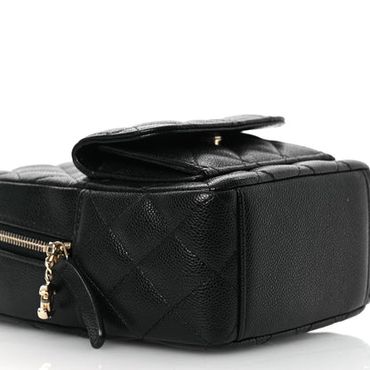Chanel Caviar Quilted CC Mini Classic Backpack Black 10 of 13