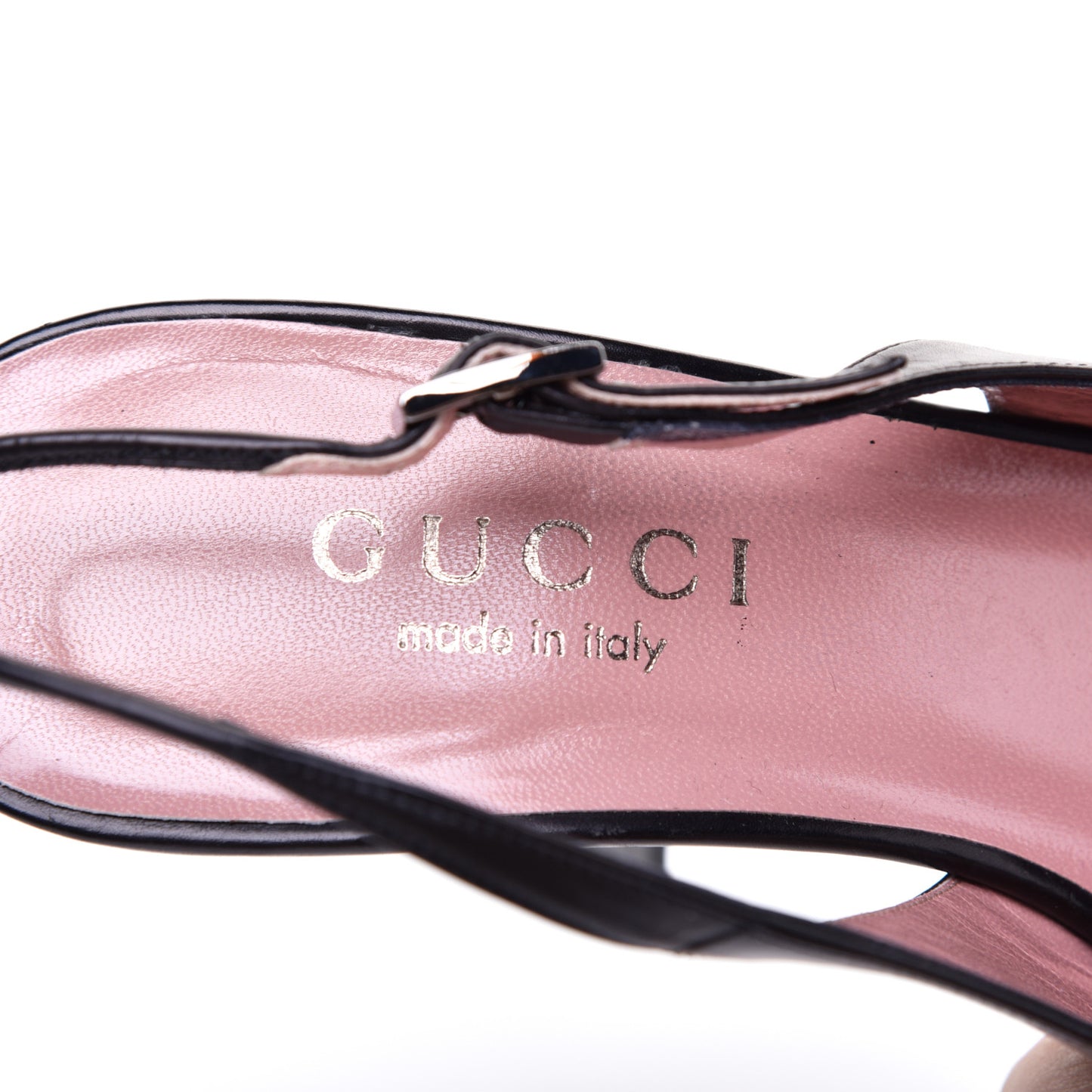 Calfskin Slingback Pumps 36 Black