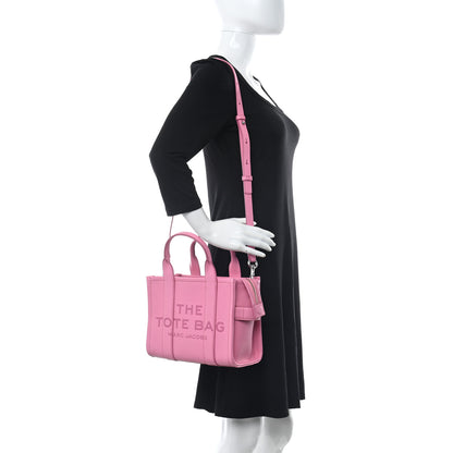 Marc Jacobs Grained Calfskin Small The Tote Bag Candy Pink 2 of 13