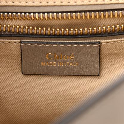 Chloe Suede Calfskin Small Faye Backpack Motty Grey 6 of 10