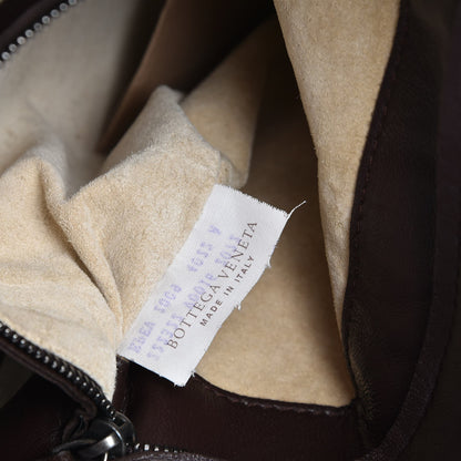 Bottega Veneta Nappa Intrecciato Parachute Bag Ebano 6 of 7