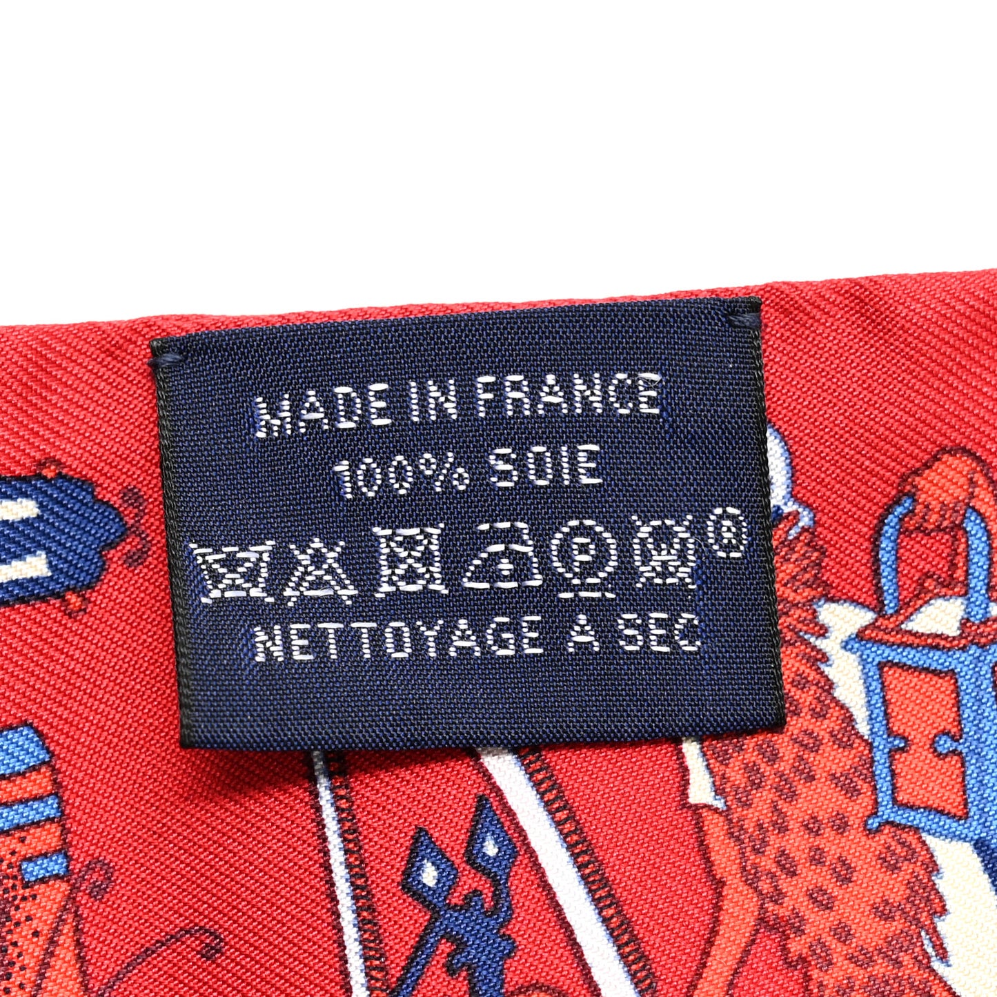 Silk La Folle Parade Twilly Rouge Bleu White