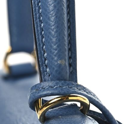 Hermes Epsom Kelly Sellier 25 Bleu Azur 16 of 17
