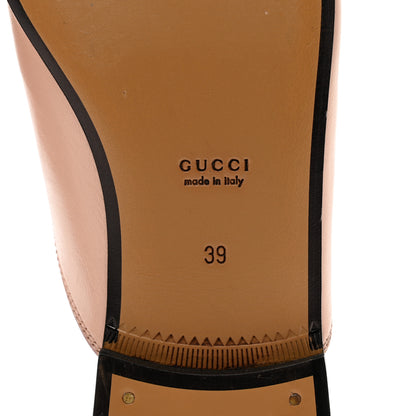 Gucci Malaga Kid Womens Princetown Slippers 39 Skin Rose 6 of 8