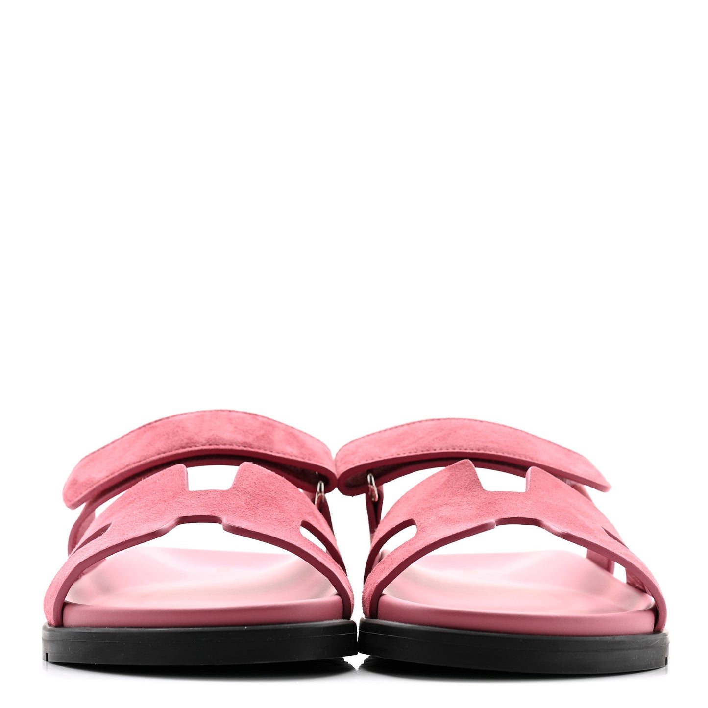 Suede Goatskin Womens Chypre Sandals 39.5 Rose Aphrodite