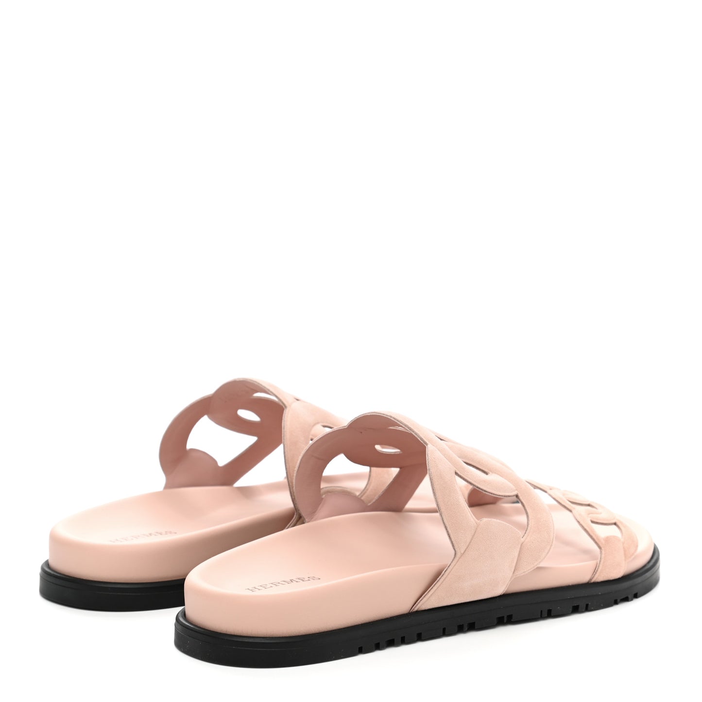 Suede Goatskin Extra Sandals 38 Rose Opaline