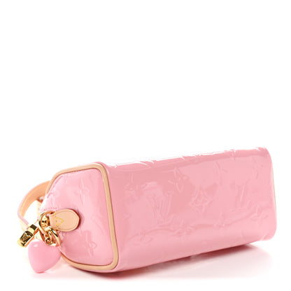 Louis Vuitton Vernis Monogram Nano Speedy Mochi Pink 4 of 9