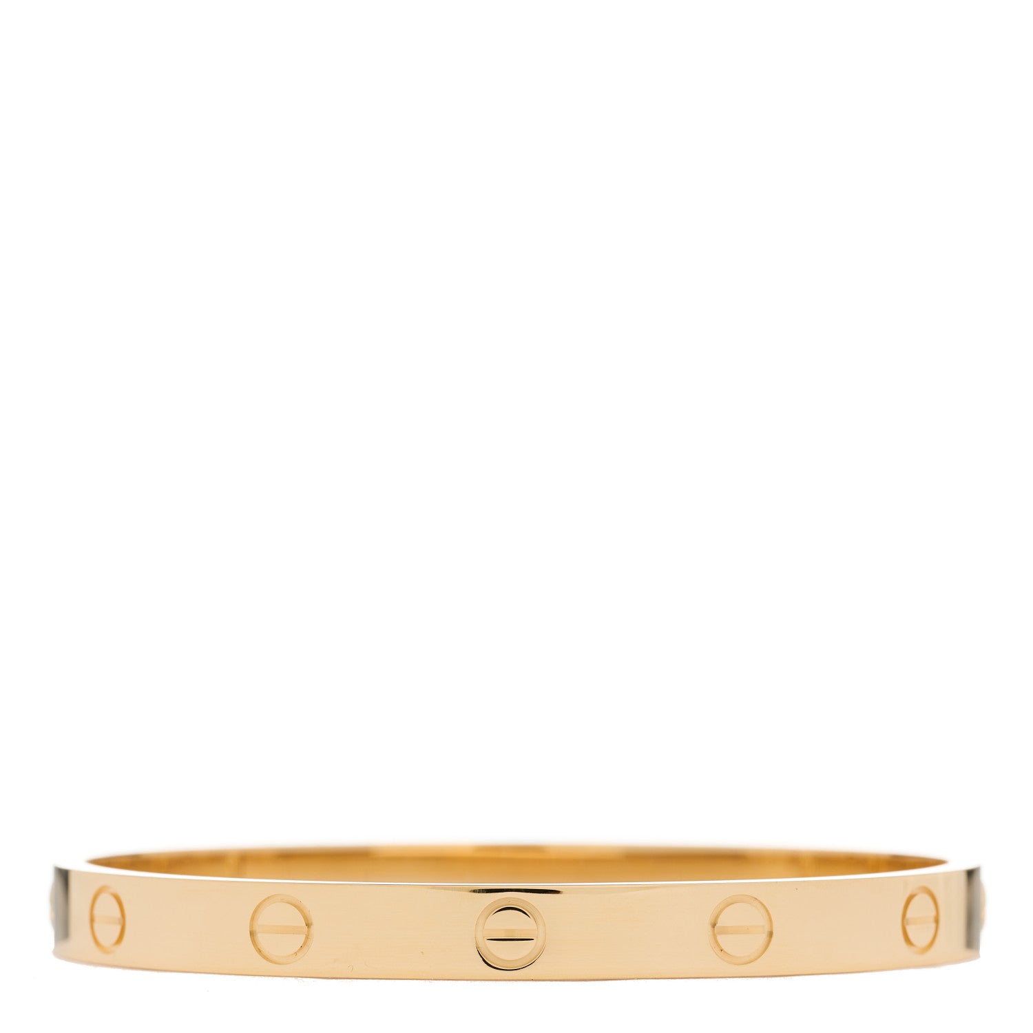 Cartier 18K Yellow Gold LOVE Bracelet 17 2 of 9