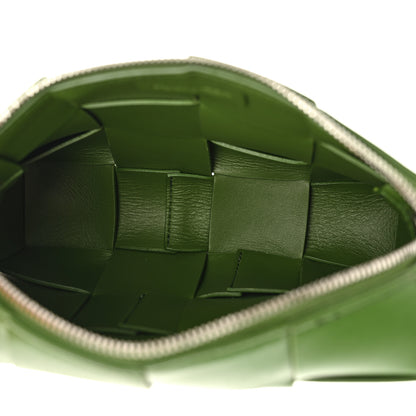 Bottega Veneta Calfskin Maxi Intrecciato Cassette Camera Bag Avocado 5 of 11
