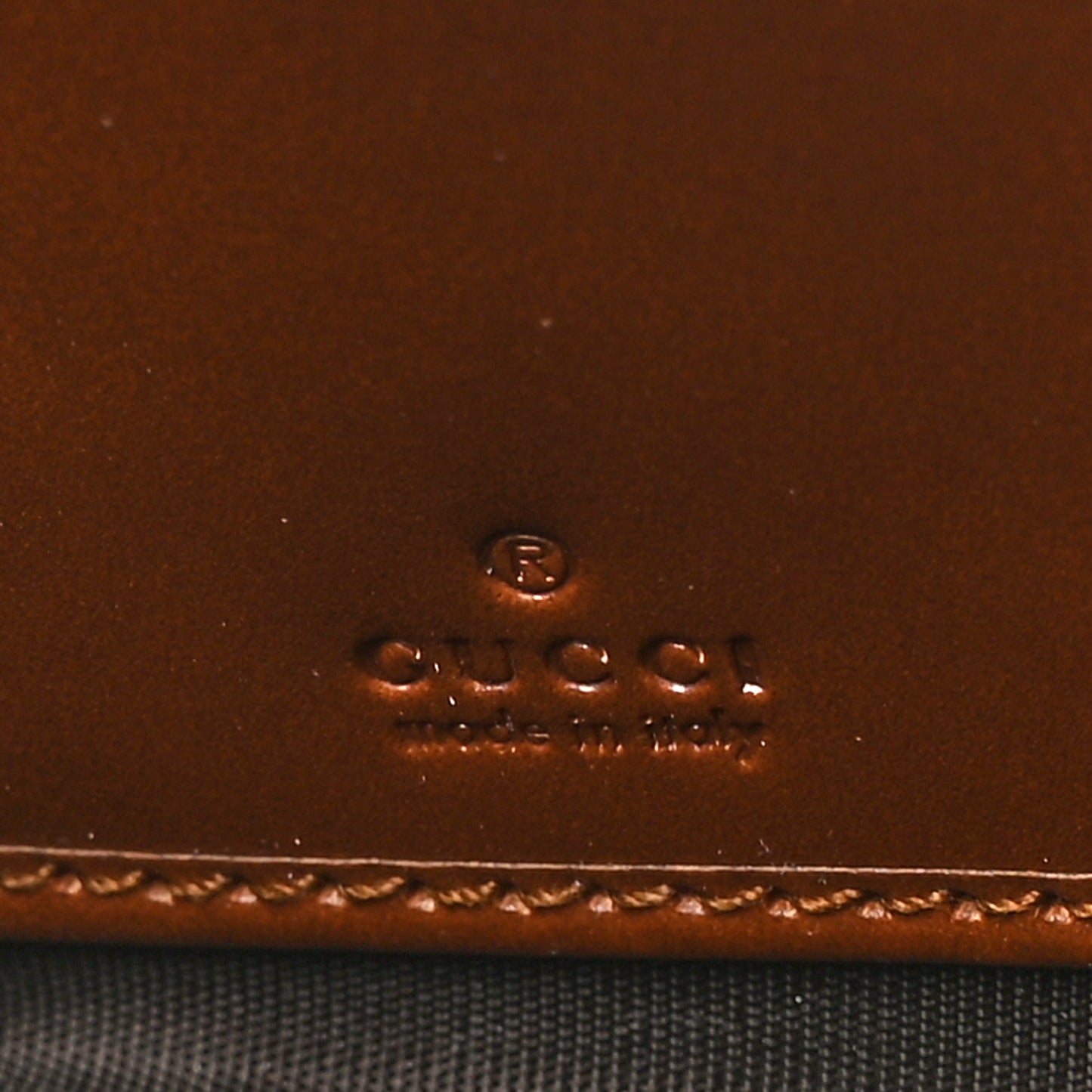 GG Supreme Monogram Cuoio Toscano Zip Around Wallet Beige Ebony Cuir
