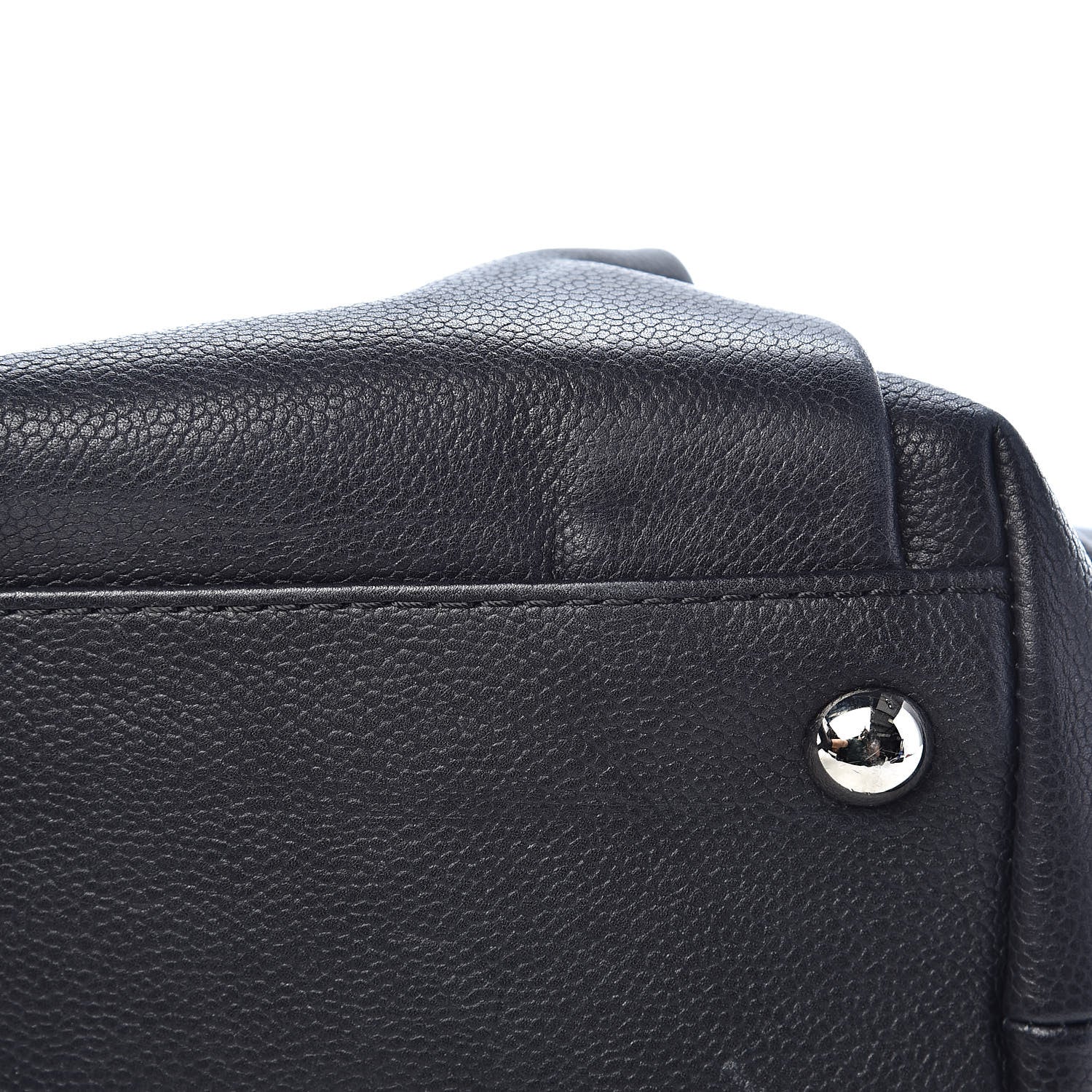 Chanel Caviar CC Tuck Medium Tote Black 11 of 15