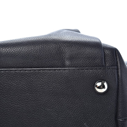 Chanel Caviar CC Tuck Medium Tote Black 11 of 15