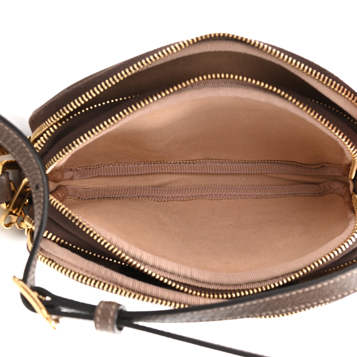 Gucci GG Supreme Monogram Web Mini Ophidia GG Bag Brown 5 of 12
