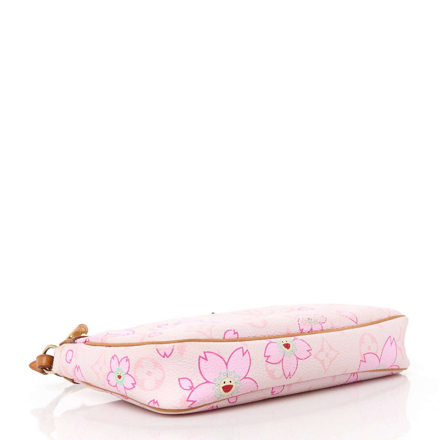 Monogram Cherry Blossom Pochette Accessories Pink