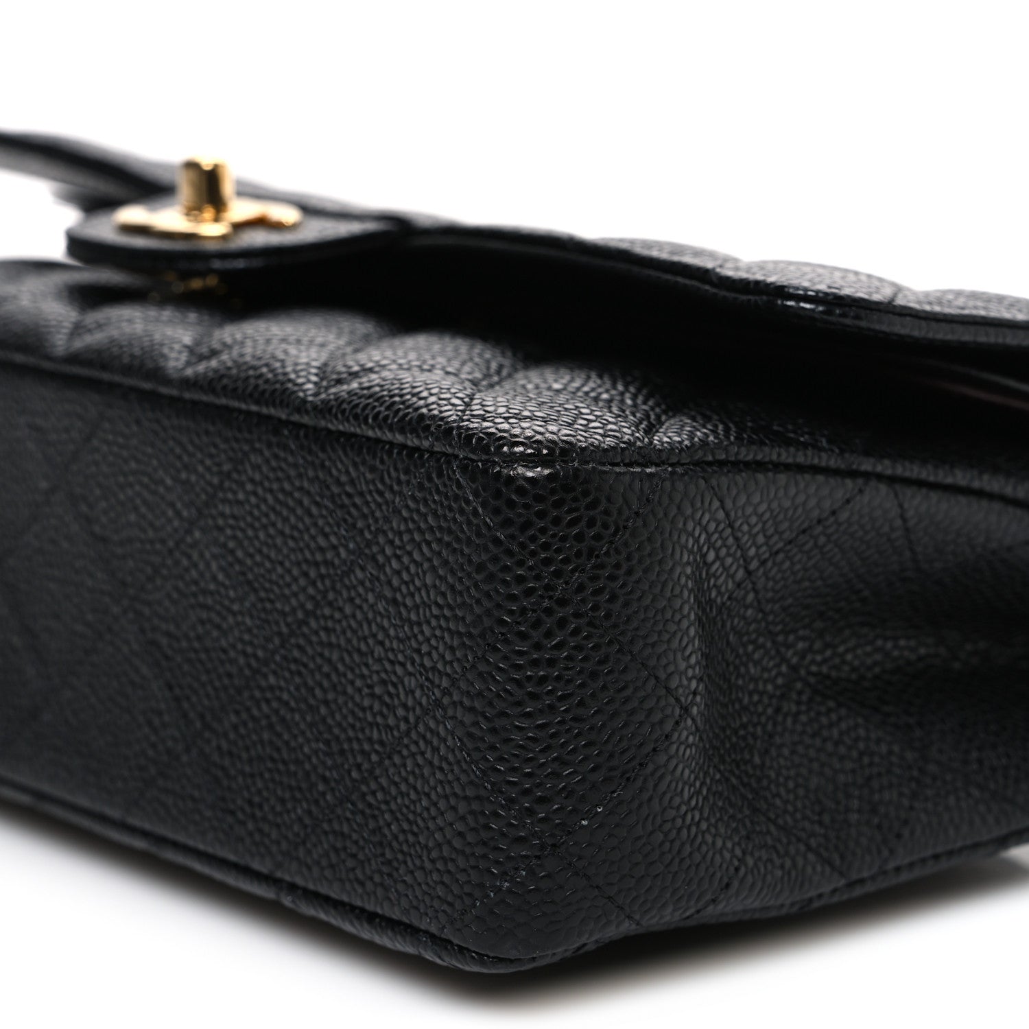 Chanel Caviar Quilted Medium Double Flap Black 9 of 9