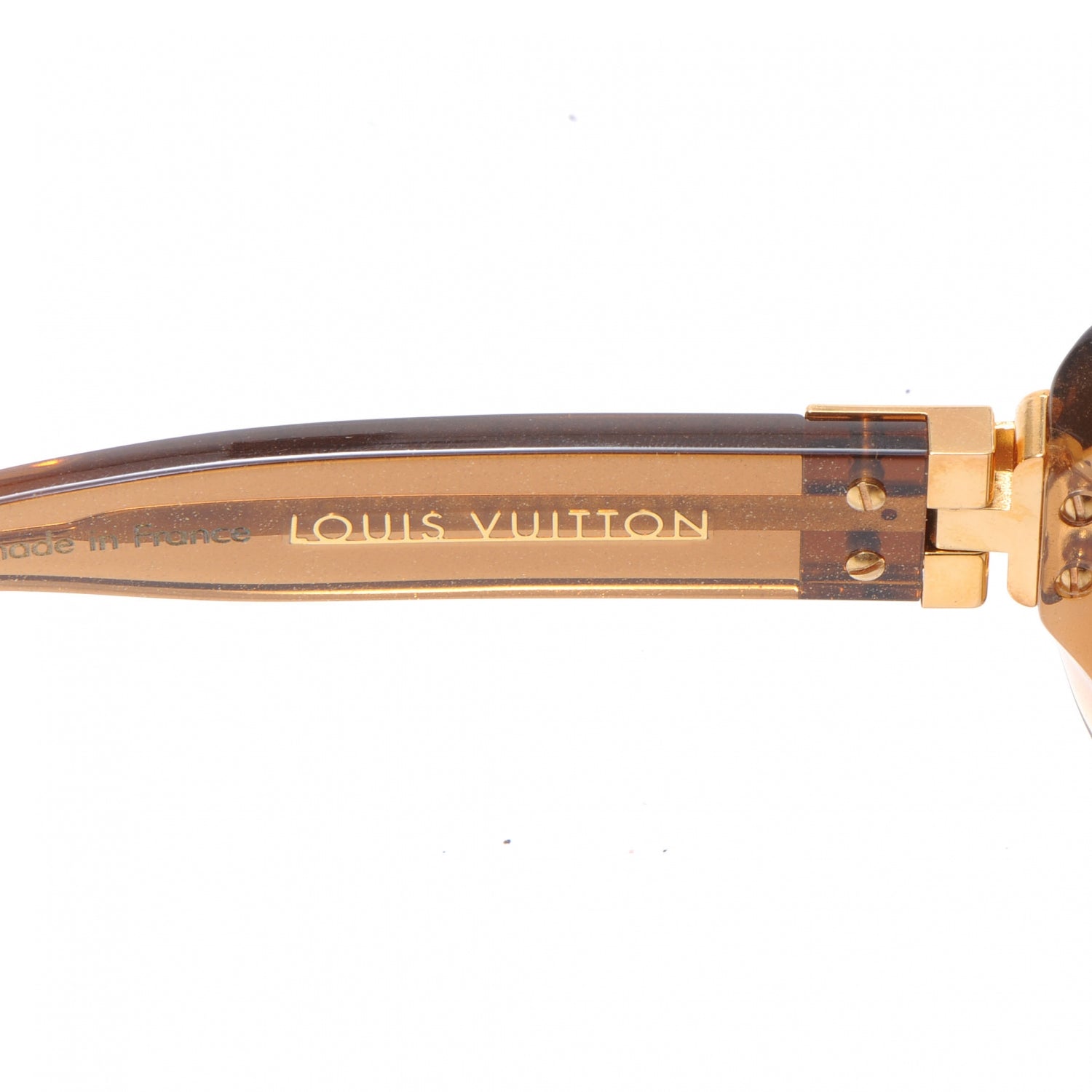 Louis Vuitton Soupcon GM Sunglasses Light Glitter Honey 3 of 5