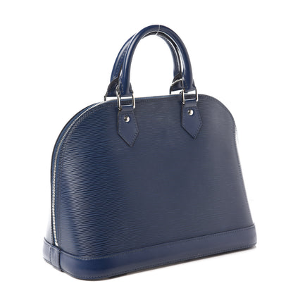 Louis Vuitton Epi Alma PM Indigo 3 of 9