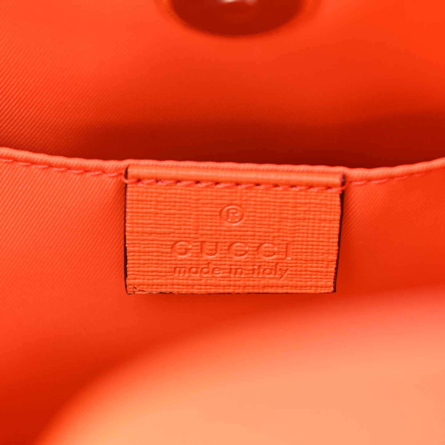 GG Supreme Monogram Banana Childrens Tote Beige Ebony Multicolor Carrot Orange