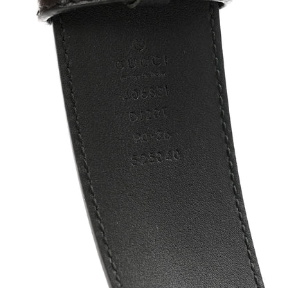 Gucci Calfskin Double G 40mm Belt 90 36  Black 5 of 7