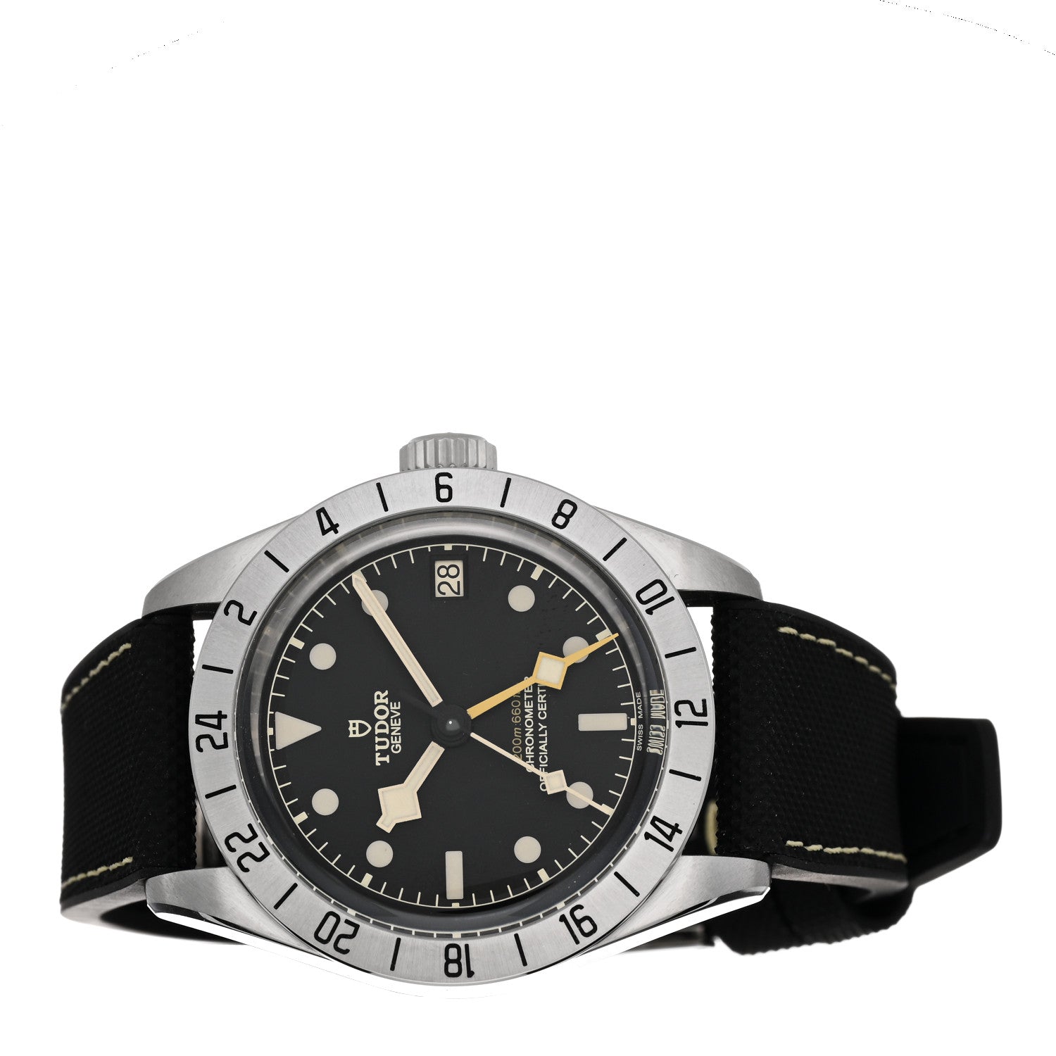 TUDOR Stainless Steel Fabric 39mm Black Bay Automatic Watch Black 79470 2 of 5