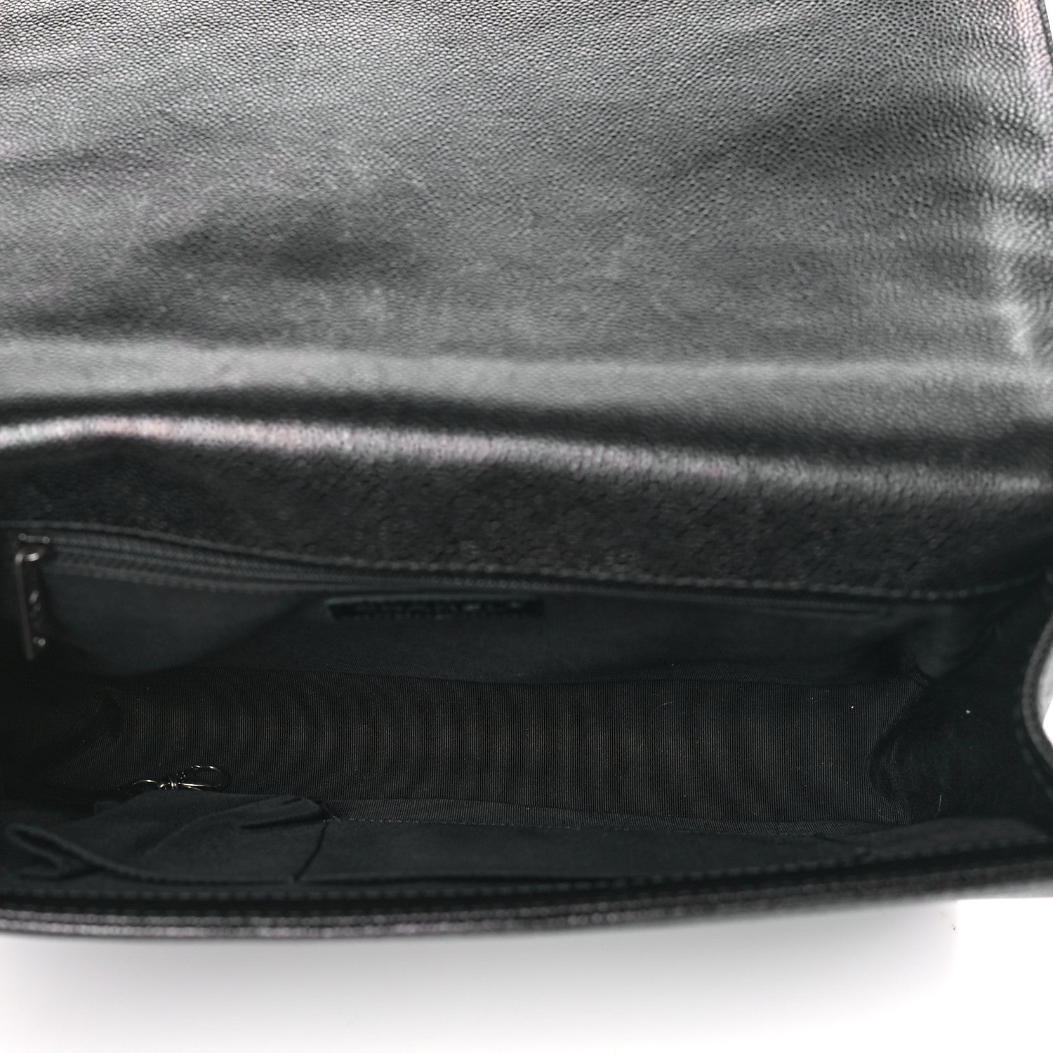 Chanel Caviar Quilted Large Boy Flap Black 5 of 9