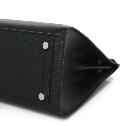 Hermes Epsom Birkin Sellier 25 Black 8 of 9