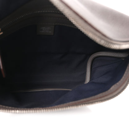 Hermes Taurillon Cristobal Cityslide Belt Bag PM Etain 4 of 9