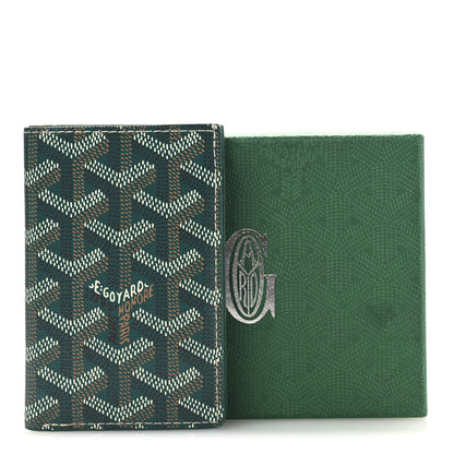 Goyard Goyardine Saint Pierre Card Holder Green 7 of 7