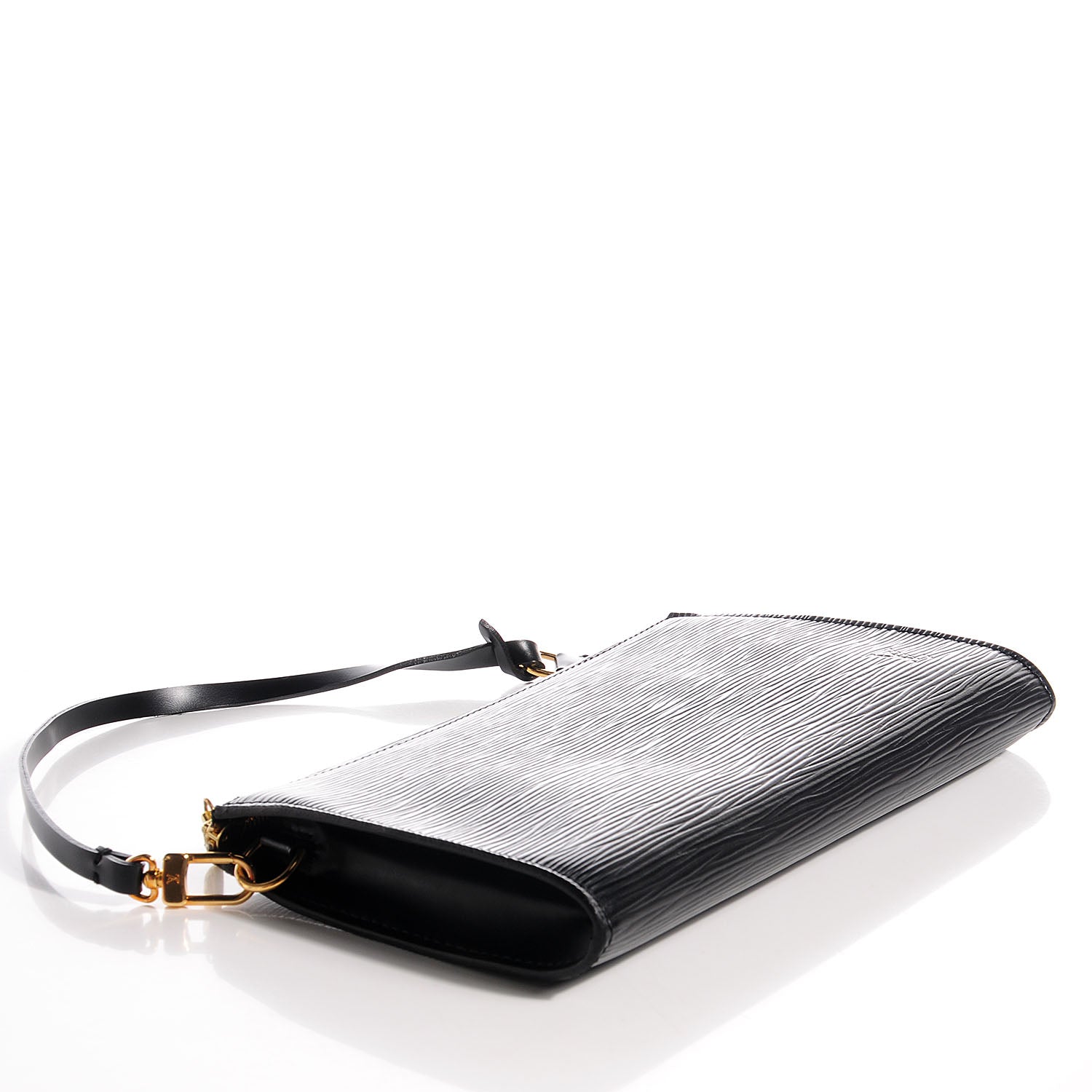Louis Vuitton Epi Pochette Accessories 24 Black 4 of 7