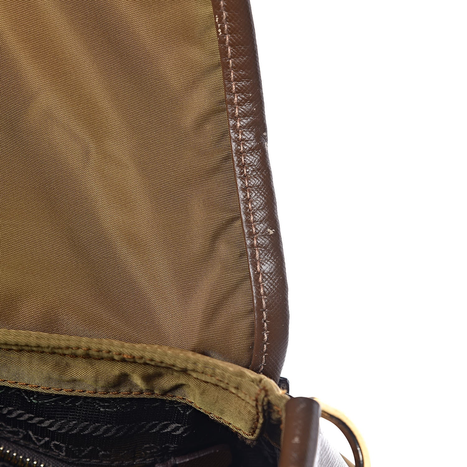 Prada Nylon Saffiano Vela Messenger Bag 9 of 15