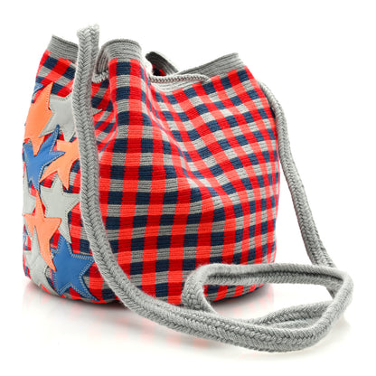 Chrome Hearts CHROME HEARTS Knit Guanabana Star Patch Bucket Bag Multicolor 3 of 8