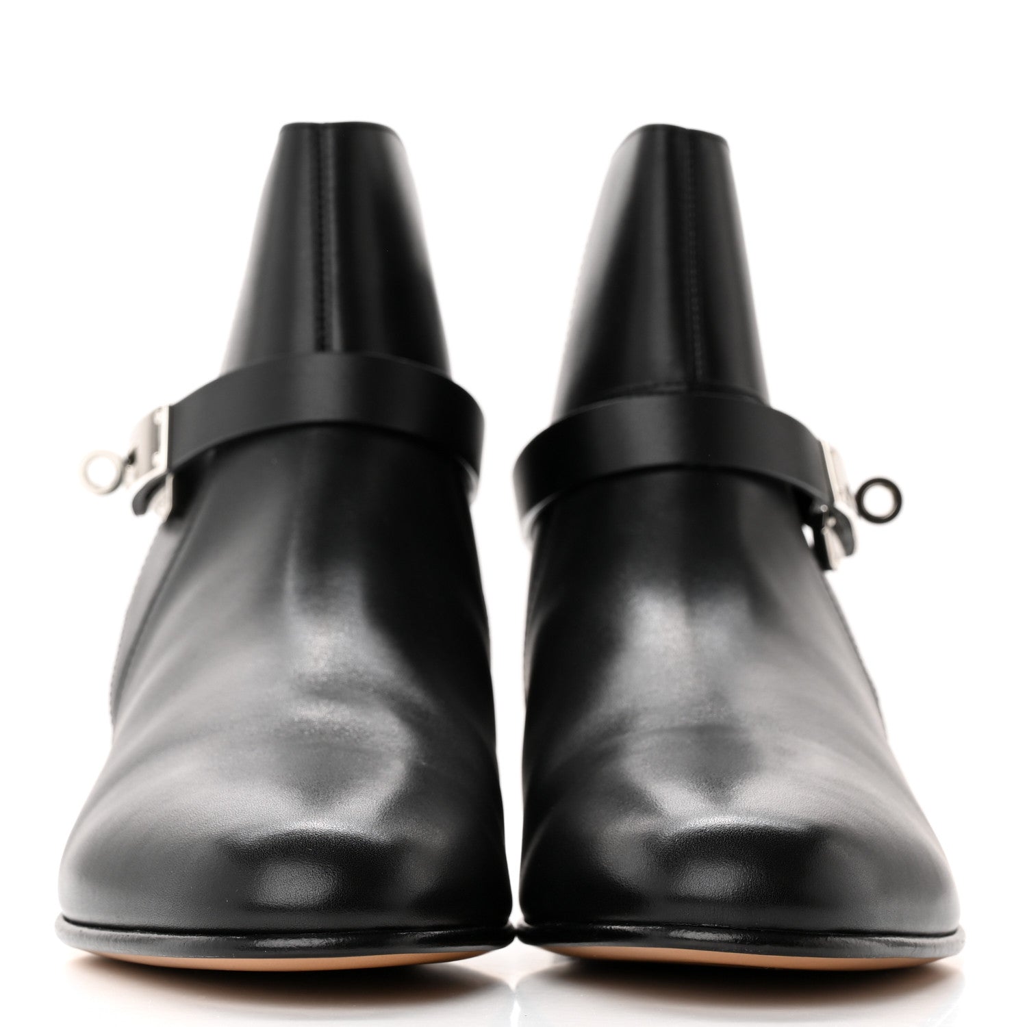 Hermes Calfskin Neo Low Boots 40 Black 2 of 13