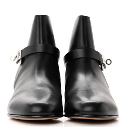 Hermes Calfskin Neo Low Boots 40 Black 2 of 13