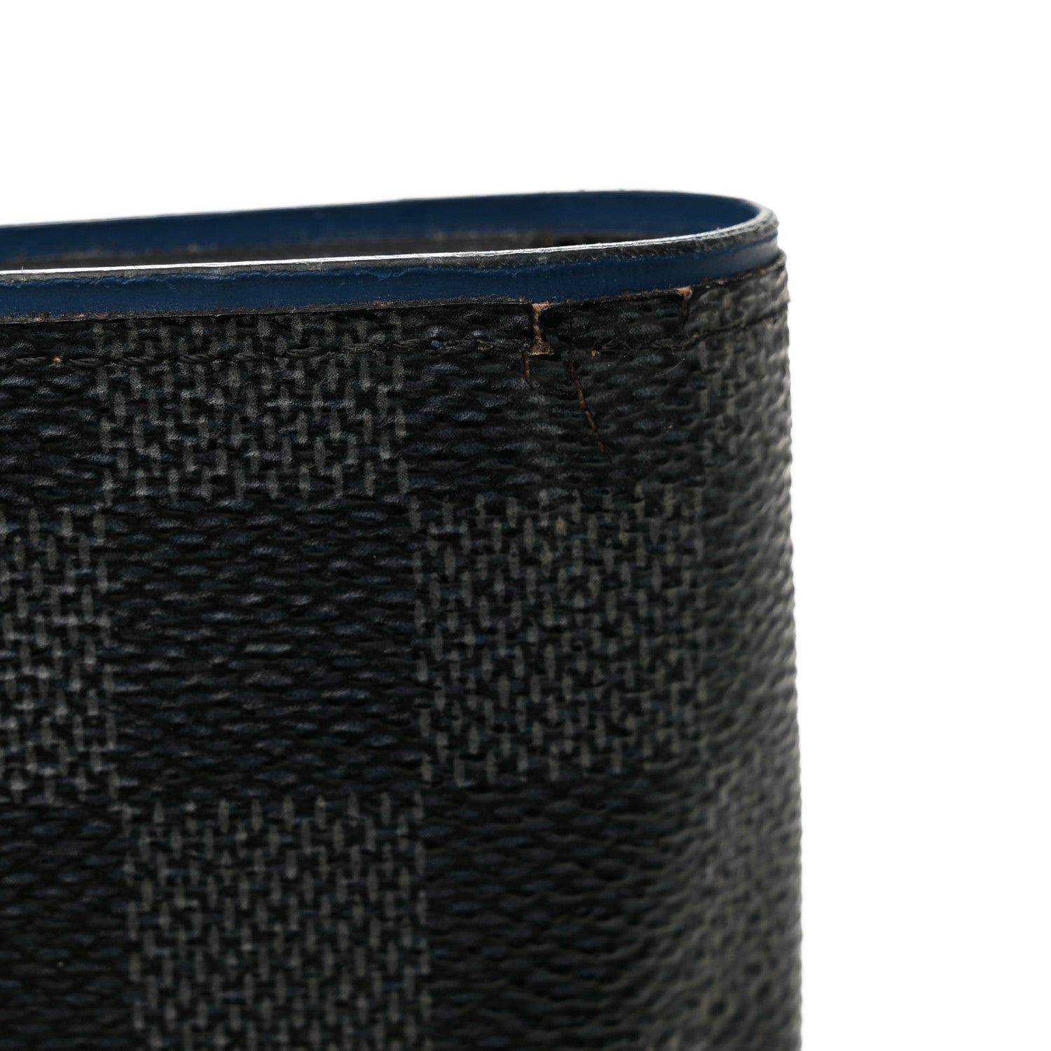 Louis Vuitton Damier Graphite Brazza Wallet Bleu Neon 8 of 9